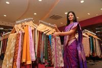 Anuhya at Sreeja Banaras Festival Launch
